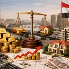 تأثير أسعار الذهب على سوق العقارات في مصر