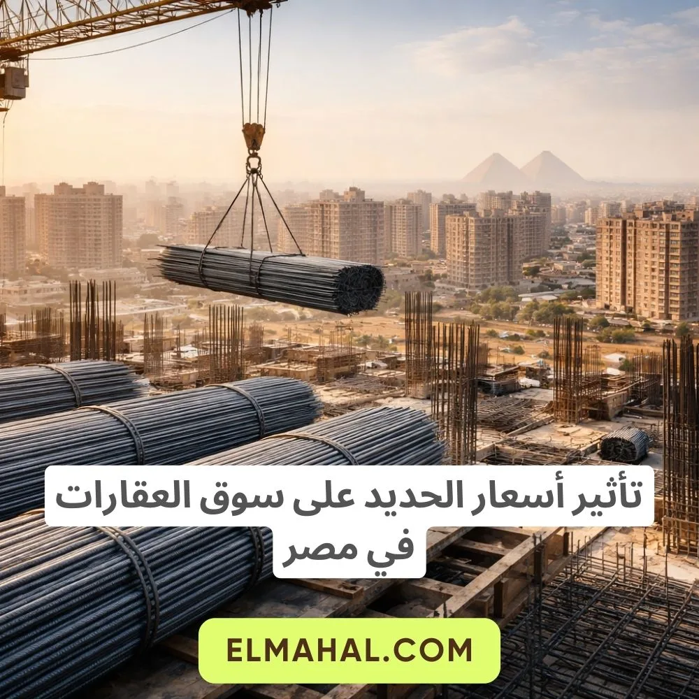 تأثير أسعار الحديد على سوق العقارات في مصر
